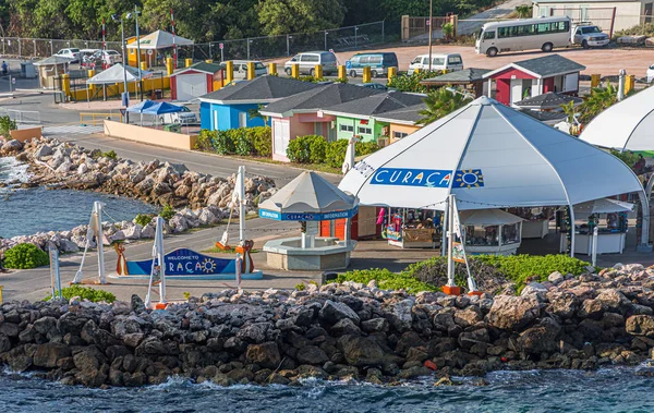 Velkommen til Curacao Havn - Stock-foto