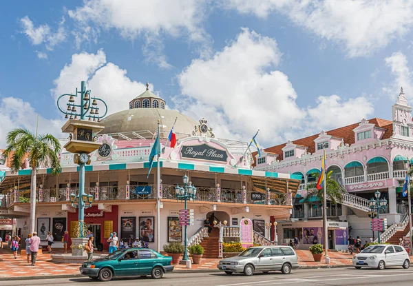 Royal Plaza w Aruba — Zdjęcie stockowe