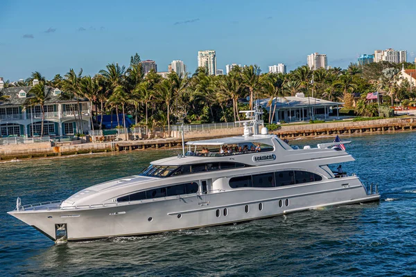 Yacht Seament em Fort Lauderdale — Fotografia de Stock