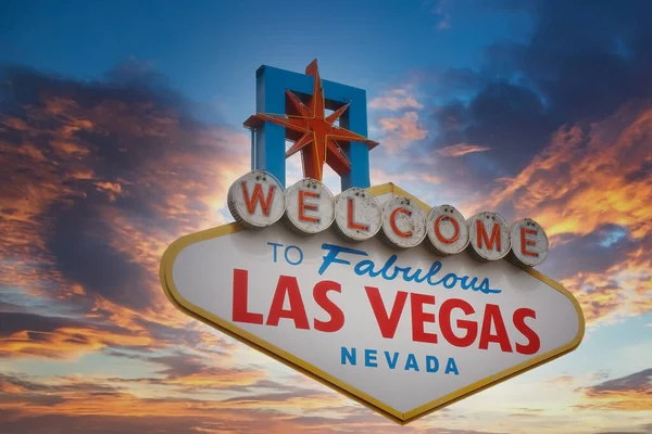 Signo de Las Vegas aislado —  Fotos de Stock
