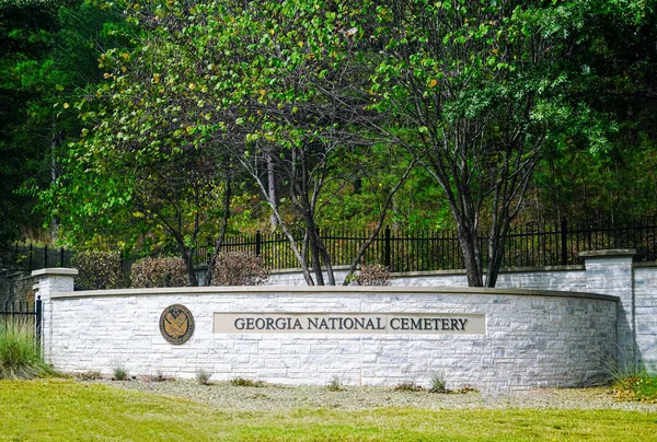 Georgia National Cemetery — Stock Photo, Image