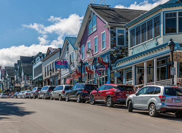 Calle principal en Bar Harbor — Foto de Stock