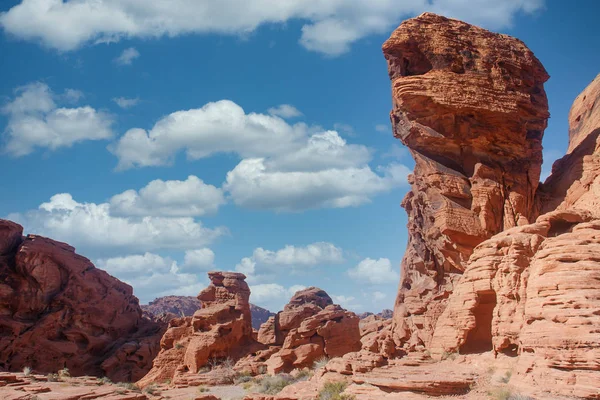 Formacje skalne Red Rock — Zdjęcie stockowe