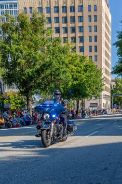 Peachtree 'deki motosiklet memuru.