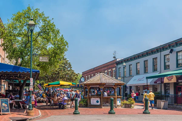 Mercado da cidade em Savannah — Fotografia de Stock