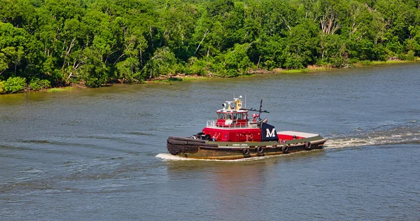 Edward Moran Remolcador en Savannah River —  Fotos de Stock