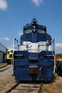 Mavi ve Beyaz Lokomotif