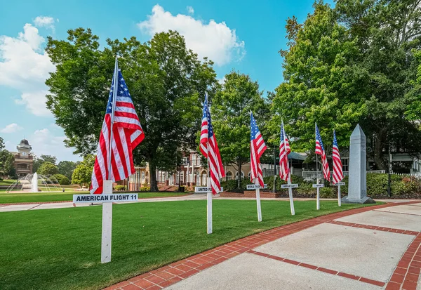 Nine Eleven Memorial — Stockfoto