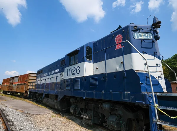 Georgia locomotora de ferrocarril —  Fotos de Stock