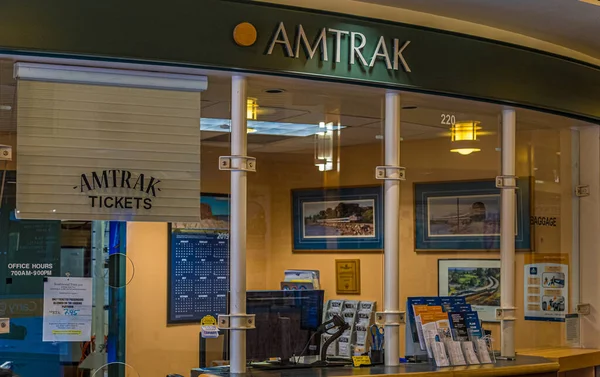 Amtrak Ticketschalter — Stockfoto