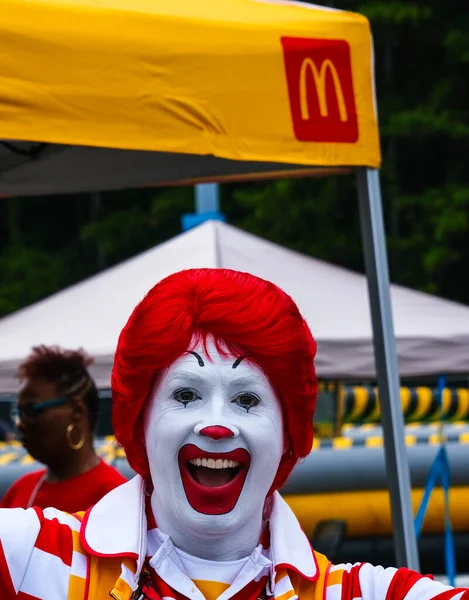 Ronald McDonald na targach — Zdjęcie stockowe