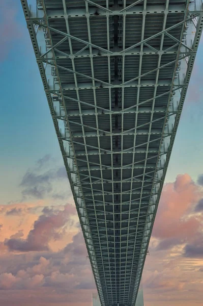 Πράσινη γέφυρα πάνω — Φωτογραφία Αρχείου