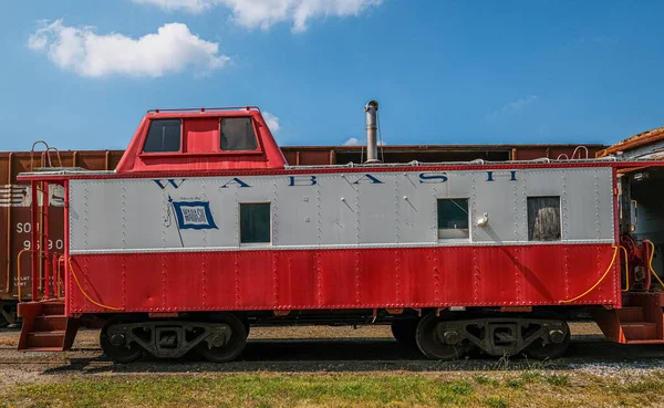 Wabash Caboose tren —  Fotos de Stock