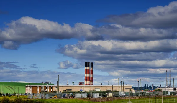 Industrial Area Near Halifax Coast — Stock Photo, Image