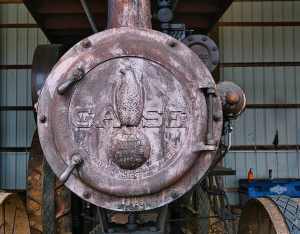 Rusty Case motor — Stockfoto