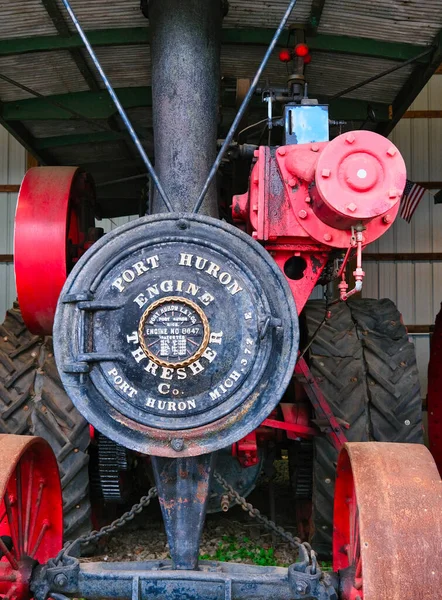 Silnik Port Huron Thresher — Zdjęcie stockowe