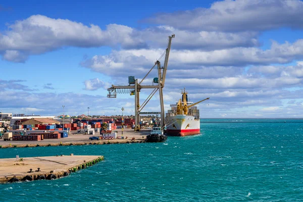 Operaciones de carga de Aruba — Foto de Stock