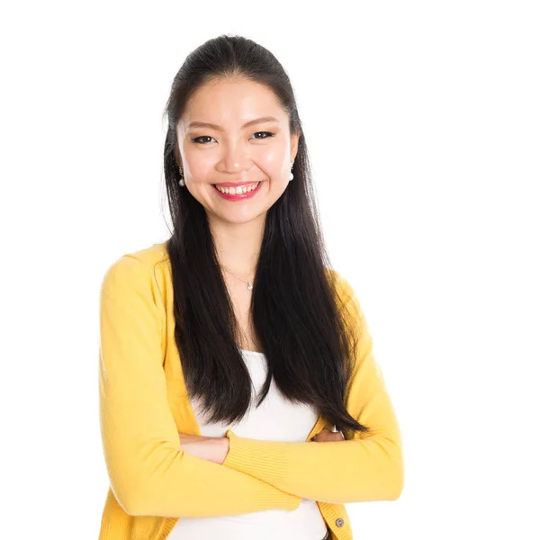 Porträtt av asiatisk tjej — Stockfoto