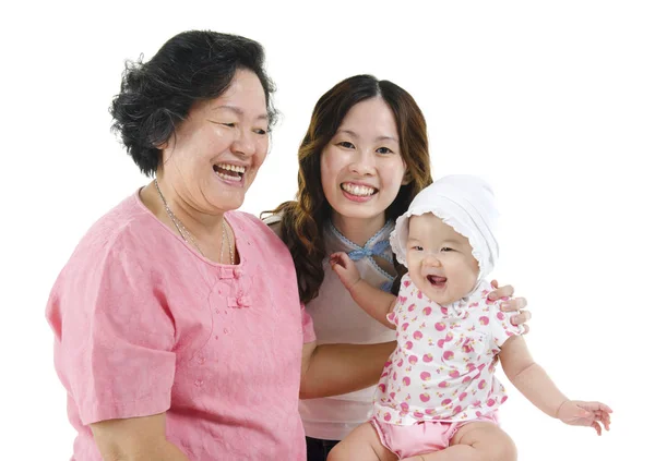 Nonna, madre e nipote — Foto Stock