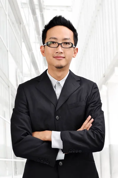 Confident Asian businessman — Stock Photo, Image