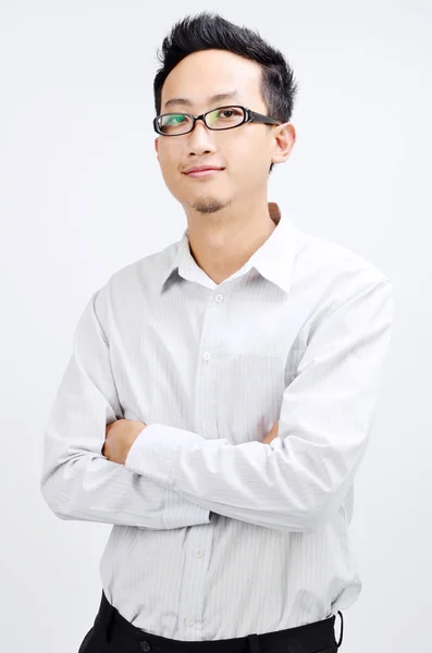 Portret van Aziatische zakenman — Stockfoto