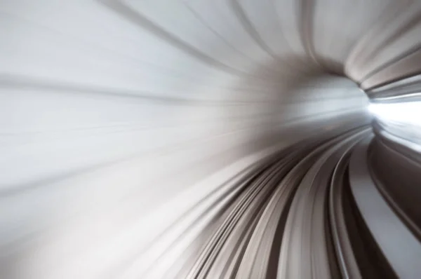Túnel em vista de alta velocidade — Fotografia de Stock