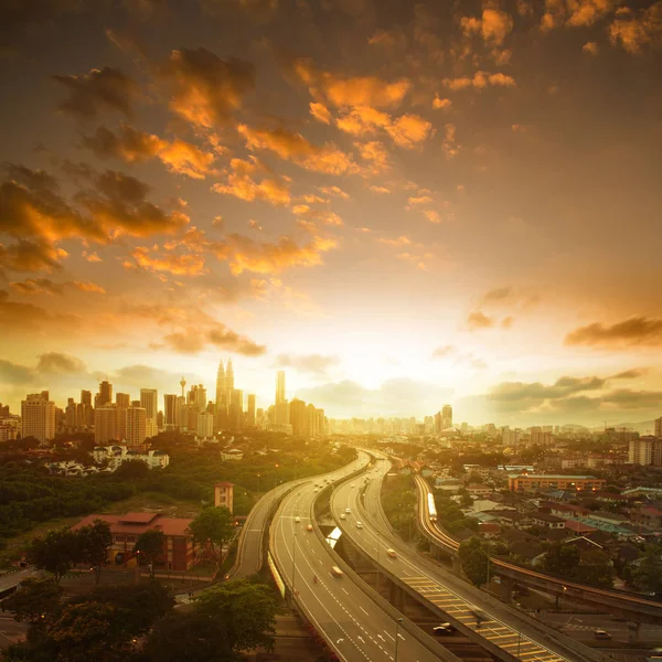 Kuala Lumpur paisaje — Foto de Stock