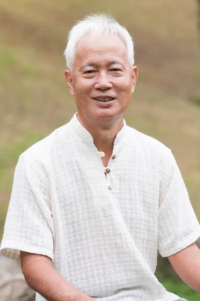 Asian senior man — Stock Photo, Image