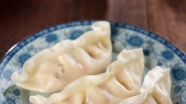 Çin çanak köfte buğulama