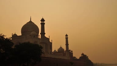 Taj Mahal Agra Hindistan timelapse