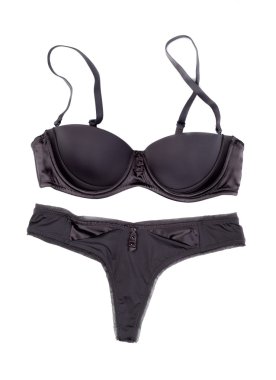 Set kahverengi iç çamaşırı