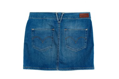 arka yüzüne, kot etek