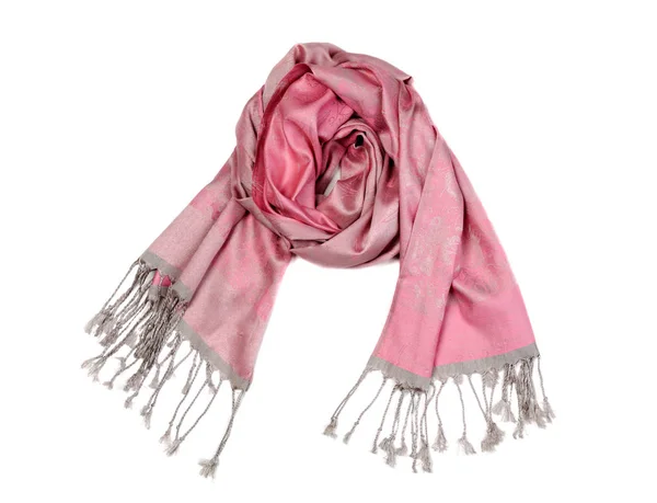 Silk scarf, isolate — Stock Photo, Image
