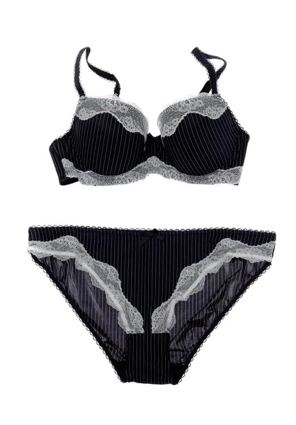 Set black lingerie — Stock Photo, Image