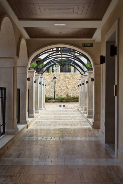 Korridoren i ett lyxhotell — Stockfoto