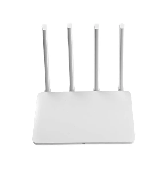 Modern router, studio — Stock Photo, Image