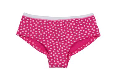 Ayrı tut moduyla bir yıldız desenli külot