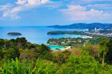 Manzara, Kata Beach, Tayland sayısı