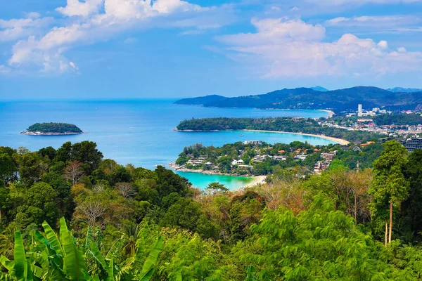 Landskap, utsikt över Kata Beach, Thailand — Stockfoto