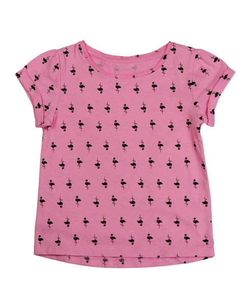 Women's pink T-shirt. Isolate — Stock Photo, Image