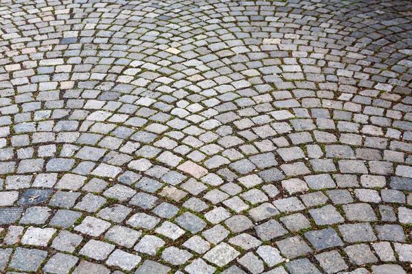 Granite paving stones in Prague — Stock Photo, Image