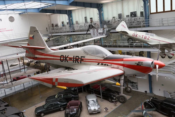 PRAGUE, CZECH REPUBLIC - MAY 2017: Old airplane, National Technical Museum — Stock Photo, Image