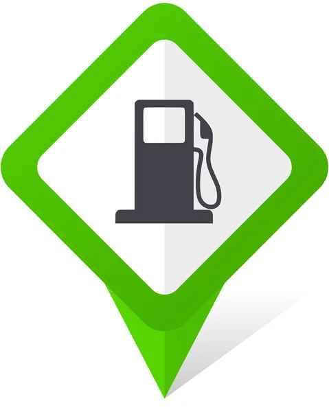 Petrolgrünes quadratisches Vektor-Symbol in Folge 10 auf weißem Hintergrund mit Schatten. — Stockvektor