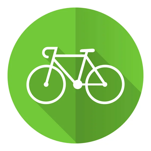 Ποδήλατο Επίπεδη Σχεδίαση Διάνυσμα Εικονίδιο — Διανυσματικό Αρχείο
