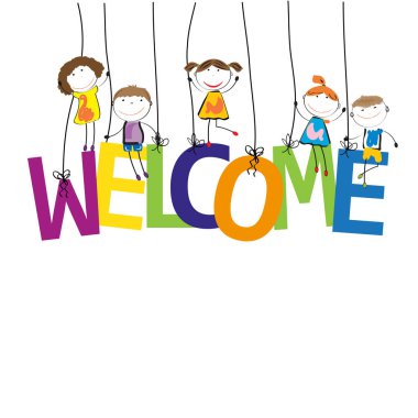 Mutlu çocuklar ve çocuk