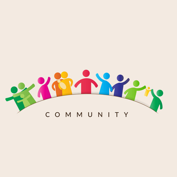 Community concept - abstract