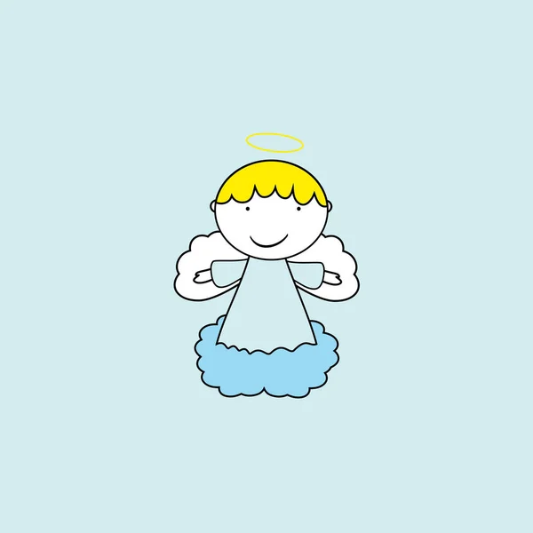 Petit ange doux — Image vectorielle