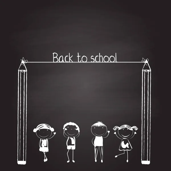 Πίσω στο σχολείο. — Διανυσματικό Αρχείο