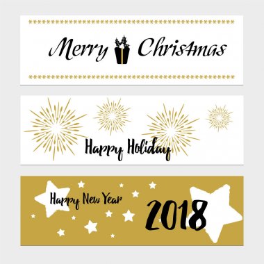 Neşeli Noel tebrik afiş