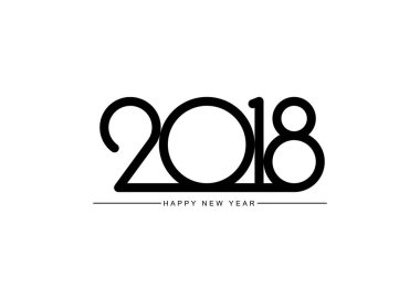 vektör çizim tasarım mutlu yeni yıl tebrik kartı